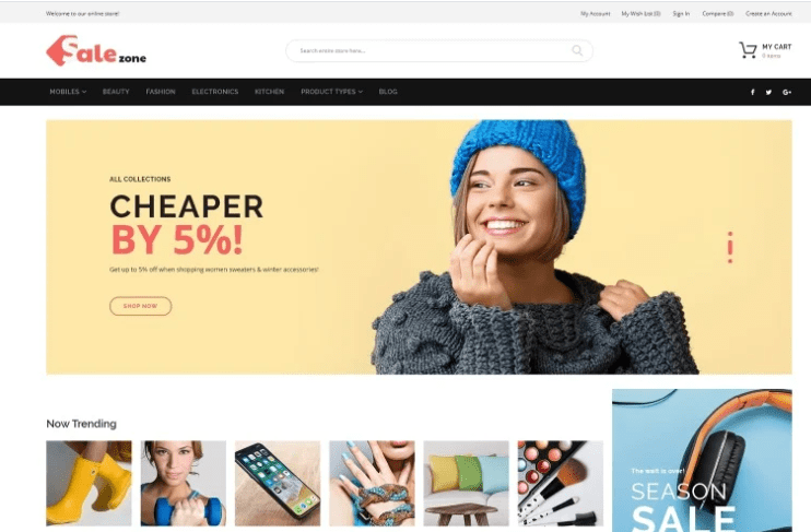 SaleZone - Wholesale eCommerce Magento Theme