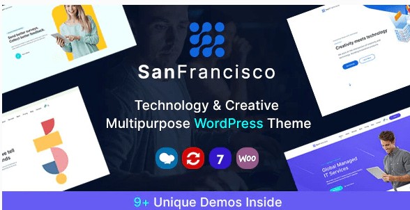 San Francisco - Creative WordPress Theme