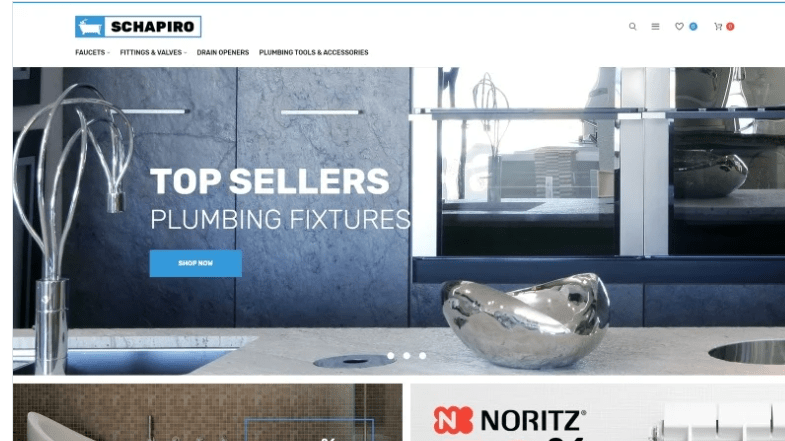 Schapiro - Plumbing Supplies Magento Theme