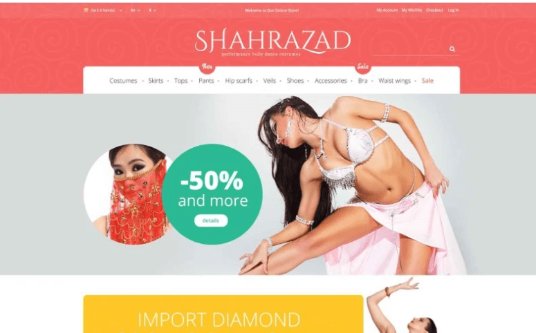 Sports Store Responsive Magento Theme