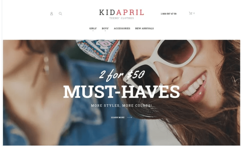 Teen's Clothes & Fashion Magento Theme