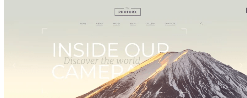 The Photorx - Photo Studio Clean Functional Joomla Template