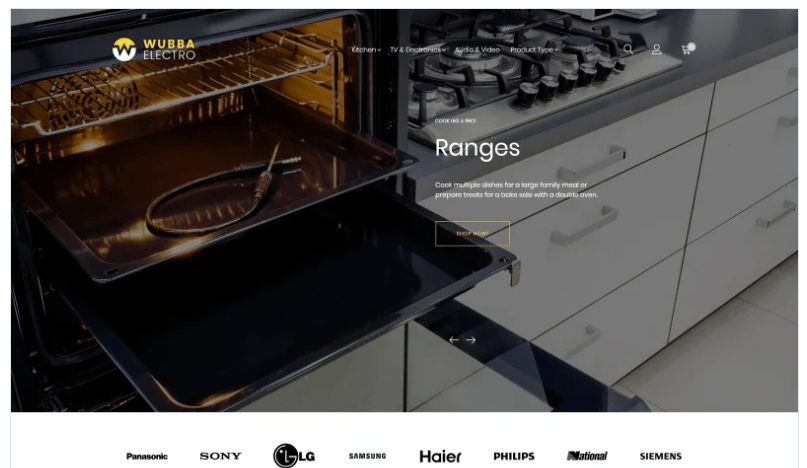 Wubba - Home Electronics Magento Theme