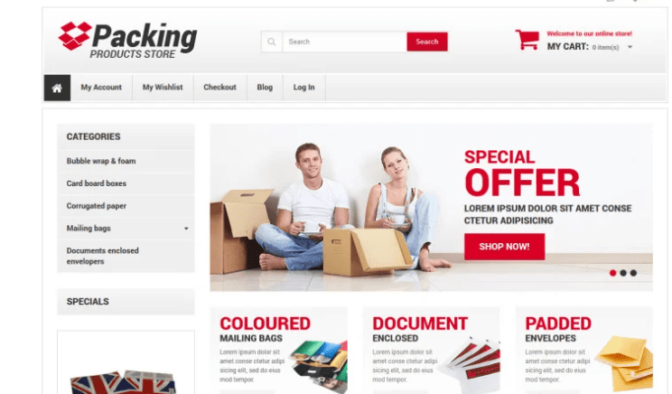 Business & Services Responsive Magento Theme