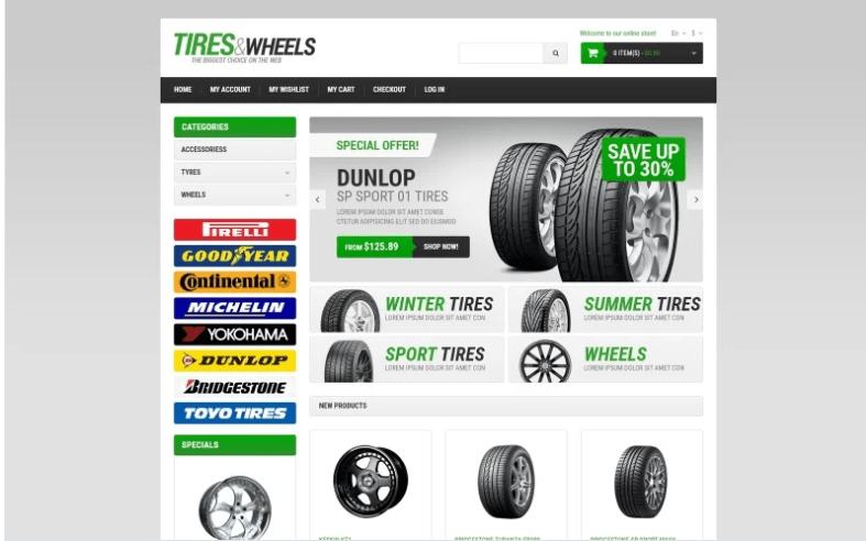 Car Tuning Responsive Magento Theme