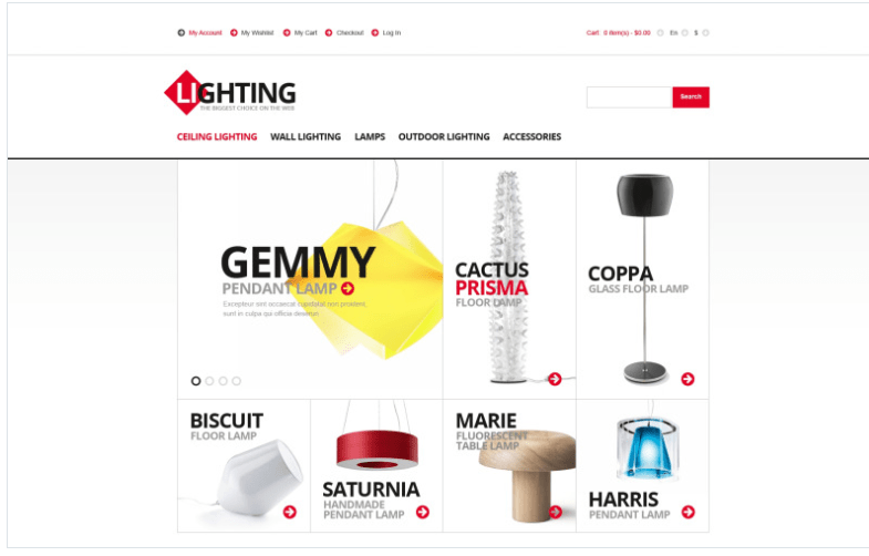 Home Decor Responsive Magento Theme