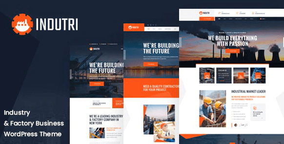 Indutri – Factory & Industrial WordPress Theme