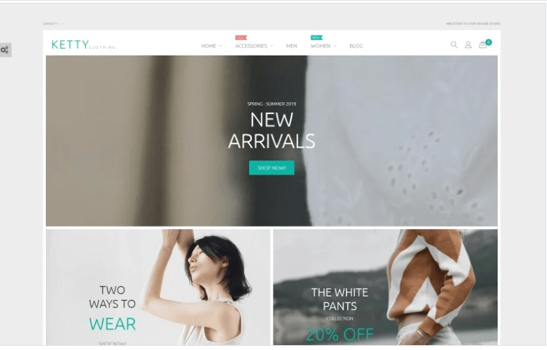 Ketty - Fashion Store Magento Theme