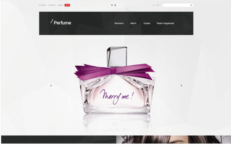 Perfume Magento Theme