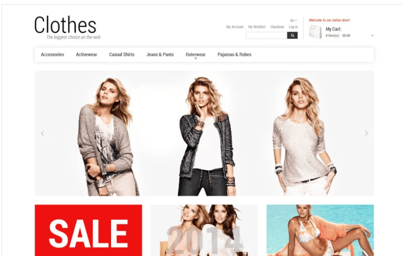 Smart Casual Magento Theme