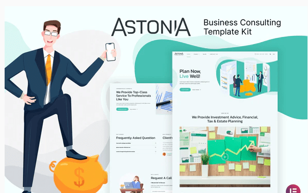 Astonia - Business Consulting Elementor Template Kit