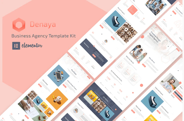 Denaya - Business Agency Elementor Template Kit