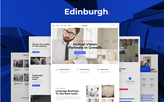 Edinburgh – Multipurpose Corporate Template Kit — WordPress Product by ThemeForest
