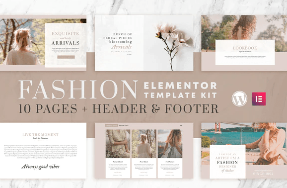 Fashion Instincts - WooCommerce Elementor Template Kit