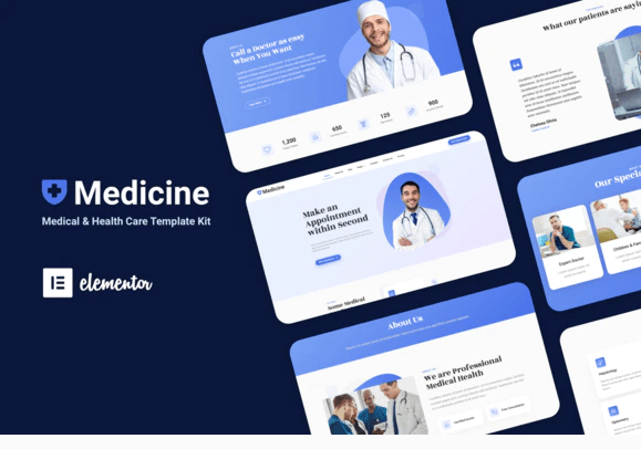 Product Image - Medisine – Medical Elementor Template Kit