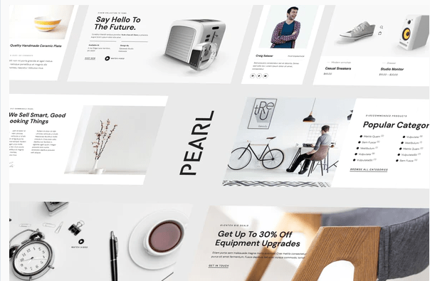 Product Image - Pearl – Modern & Simple WooCommerce Store Template Kit