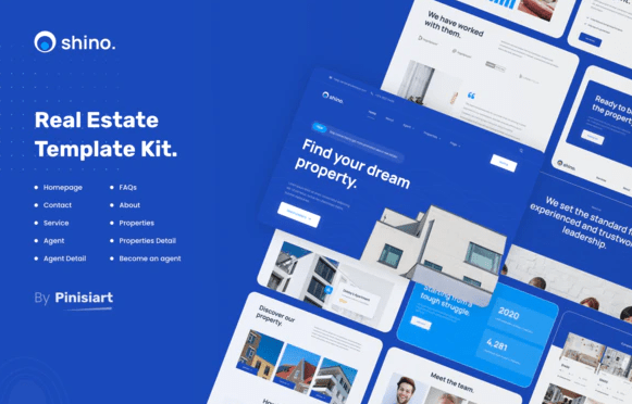Shino | Real Estate Elementor Template Kit