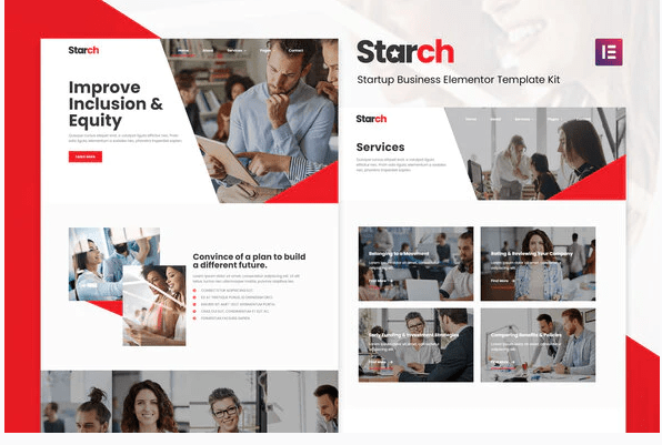 Starch - Business Elementor Template Kit
