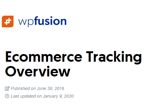 Product Image - WP Fusion – Enhanced Ecommerce 1.21.1