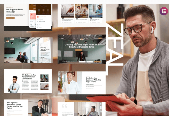 Product Image - Zeal – Recruiting Agency & HR Consultant Elementor Template Kit