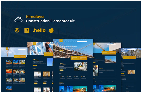 Himalaya - Construction Elementor Template Kit