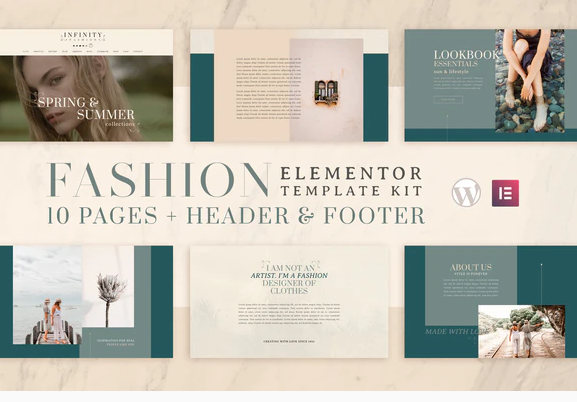 Infinity Fashion - WooCommerce Elementor Template Kit