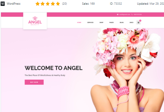 Product Image - Angel – Beauty Salon Store WooCommerce WordPress Elementor Theme