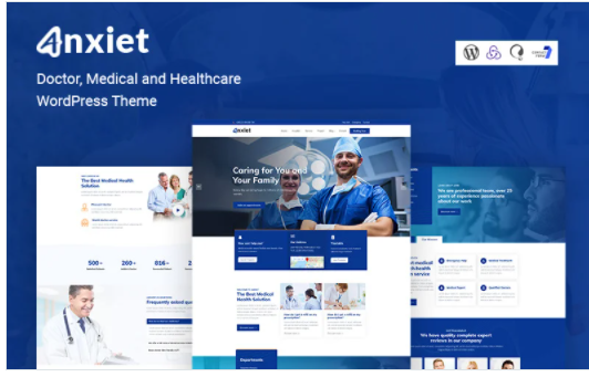 Anxiet - Doctor, Medical and Healthcare WordPress Theme