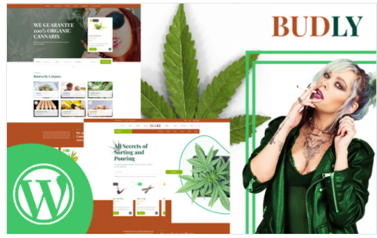 Budly - Cannabis Shop WordPress Theme