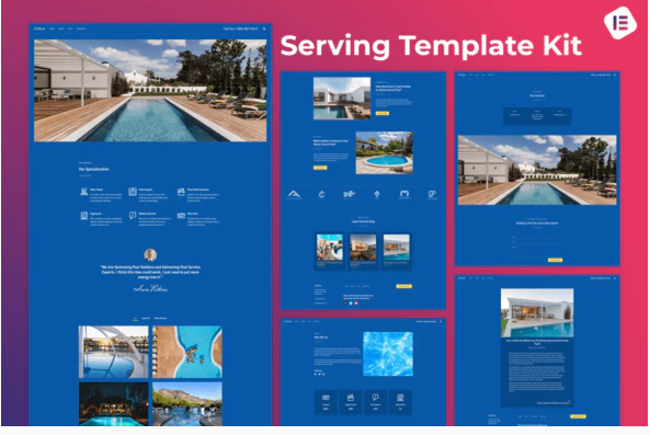 Citala — Swimming Pool Maintenance Company Elementor Template Kit — WordPress Product by ThemeForest