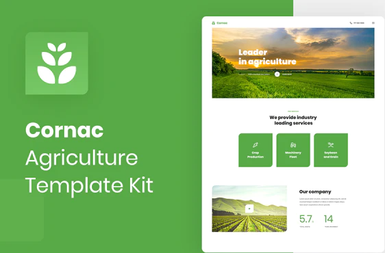 Cornac - Agriculture Elementor Template Kit