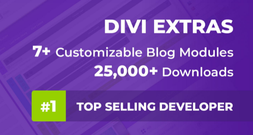 Product Image - Divi Extras 1.1.9