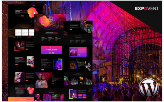 Event Booking & Gala Ticketing | Expovent WordPress Theme