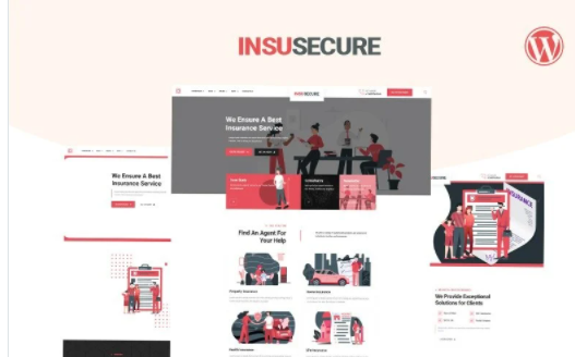 Insusecure Multipurpose insurance WordPress Theme