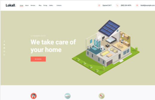 Lokall - Small Business Gutenberg WordPress Theme