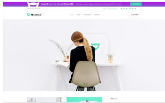 Monstroid 2 Lite - free WordPress Theme