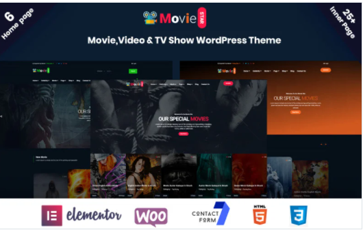 Moviestar - Online Movie, Video & TV Show WordPress Theme