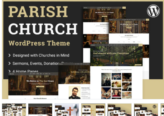 Parish | Church and Temple WordPress Theme