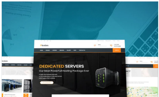 Pixxles - Hosting Template with WHMCS WordPress Theme