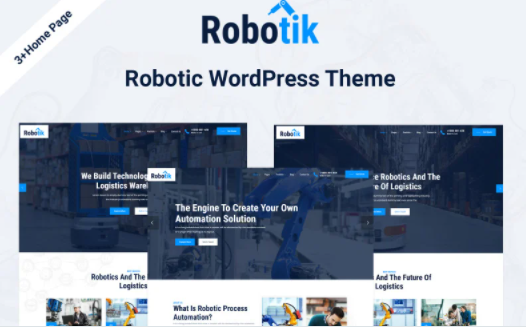 Robotik - Robotic Automation WordPress Theme