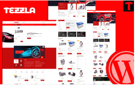 Tezzla | Automobile & Car Accessories Shop WordPress Theme