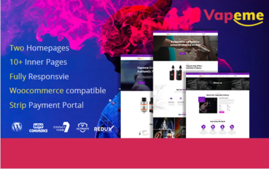 Vapeme | Modern Vape Shop WordPress Theme