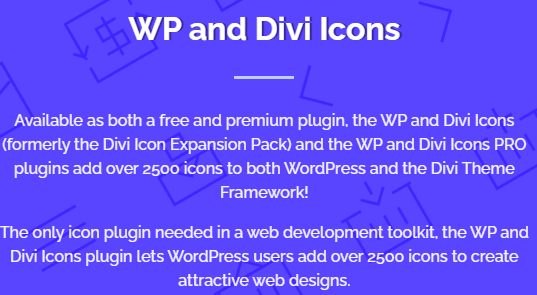 Product Image - WP and Divi Icons Pro 2.0.8