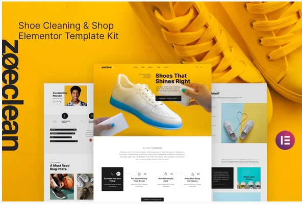 Product Image - Zoeclean – Shoe Cleaning & Shop Template Kit