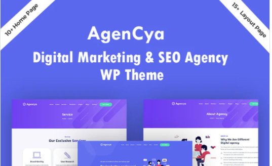 Product Image - Agencya – Digital Marketing & SEO Agency WordPress Theme Product Image - Agencya – Digital Marketing & SEO Agency WordPress Theme