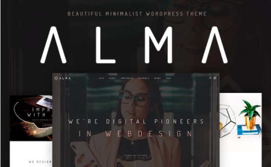 Product Image - Alma – Minimalist WordPress Theme