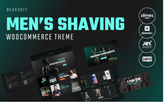 Beardoff - Men's Shaving Products Responsive WooCommerce Theme