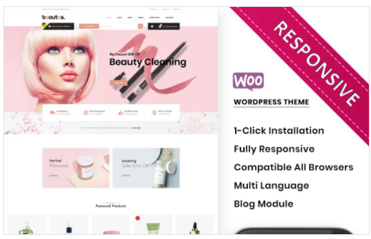 Beautes - The Mega Cosmetic Store WooCommerce Theme