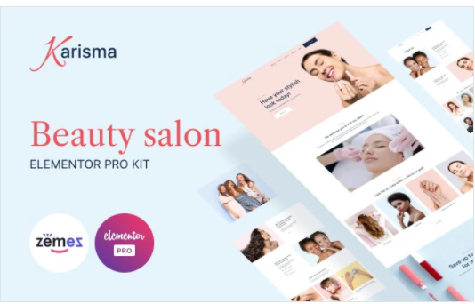 Beauty Salon - Karisma Elementor Kit
