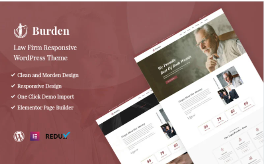 Burden - Law Firm Responsive WordPress Theme